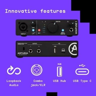 Interface de Audio ARTURIA MINIFUSE. Nuevo