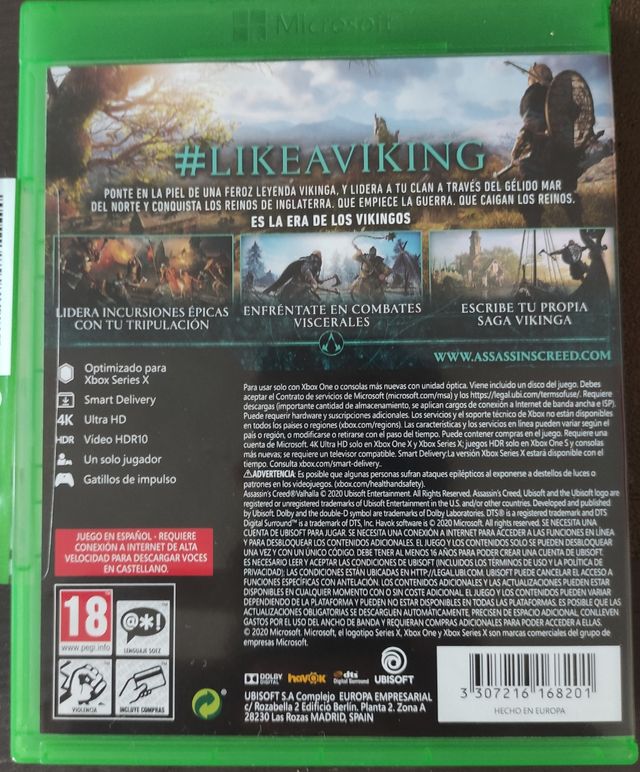Assassins Creed Valhalla Xbox One