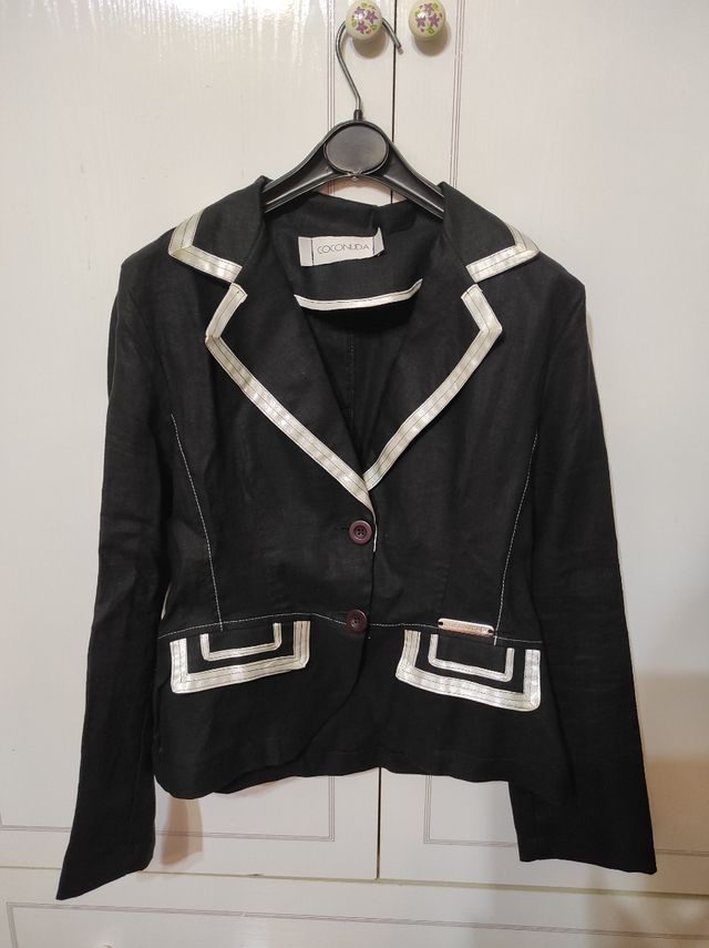 Giacca donna estiva di lino Coconuda