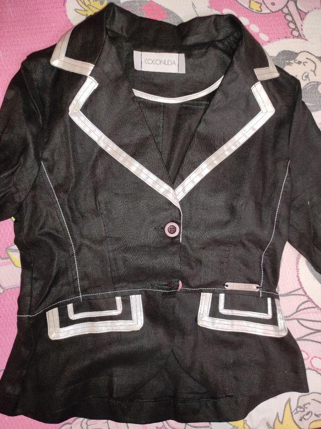 Giacca donna estiva di lino Coconuda