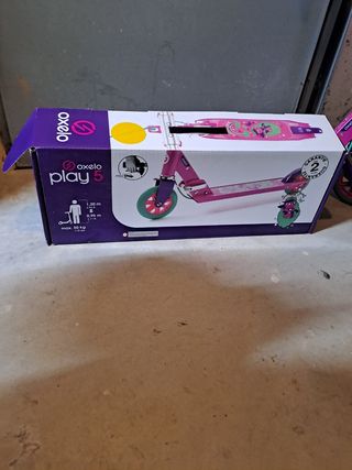Patin niños Oxelo Play 5 Violeta.