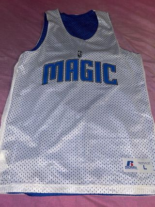 Camiseta NBA MAGIC azul/blanca (reversible)