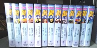 HISTORIAS DE LA BIBLIA,26 CINTAS VHS   Infantil