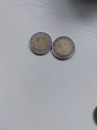 Moneda 2 euros catedral de Burgos