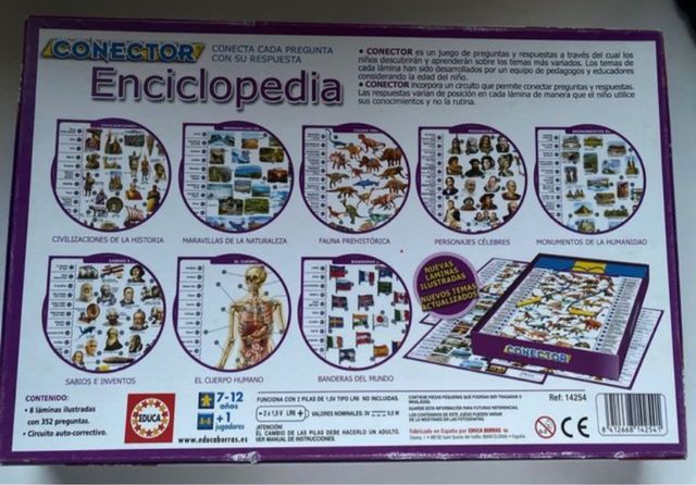 juego Conector enciclopedia educa