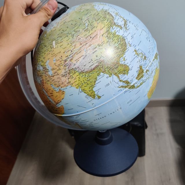 Lampara Globo Terráqueo