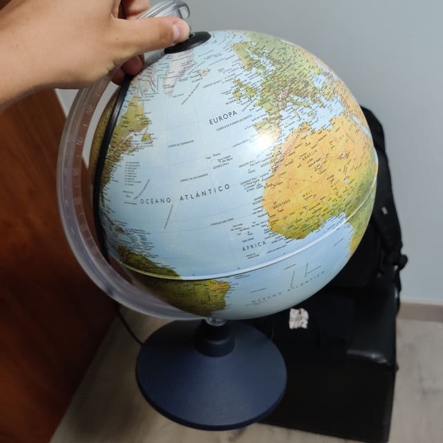 Lampara Globo Terráqueo