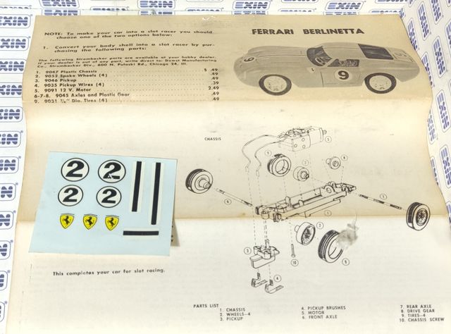 strombecker 2 ferrari berlinetta