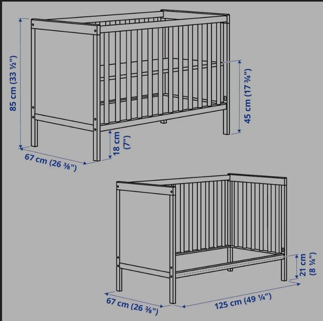 Cuna+colchon viscoelástico