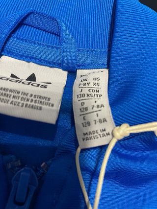 Chaqueta Azul Adidas nueva