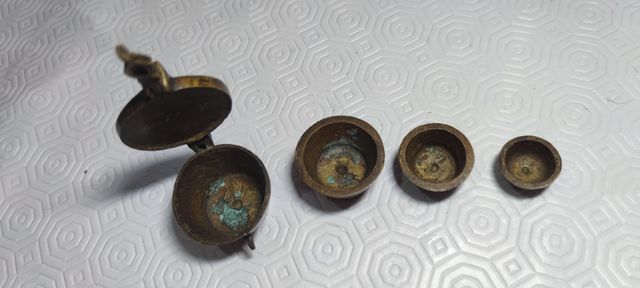 Ponderal de vasos anidados