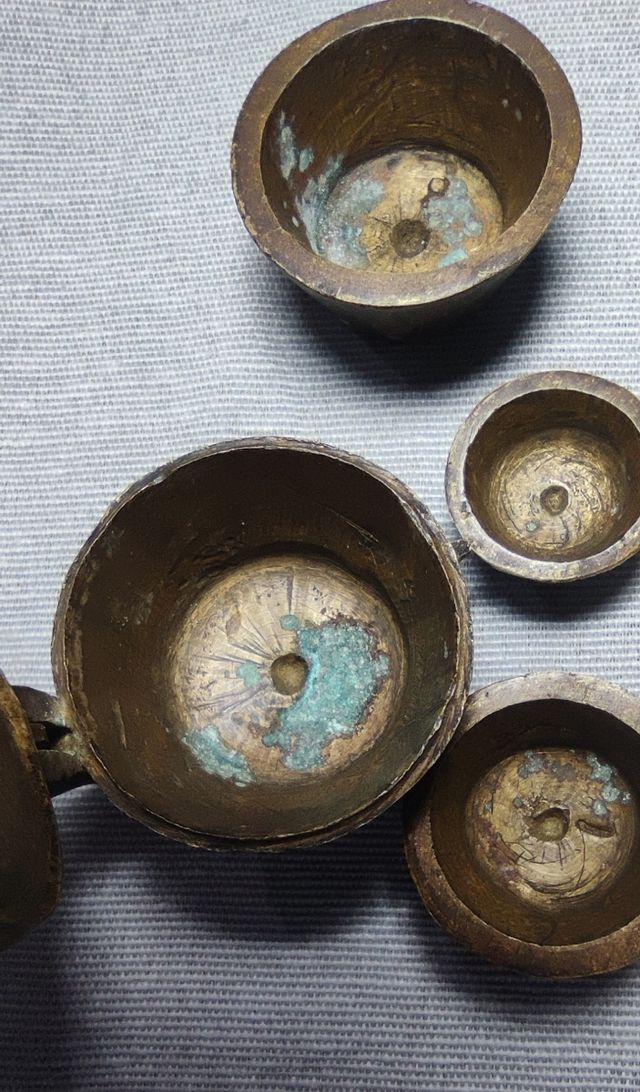 Ponderal de vasos anidados