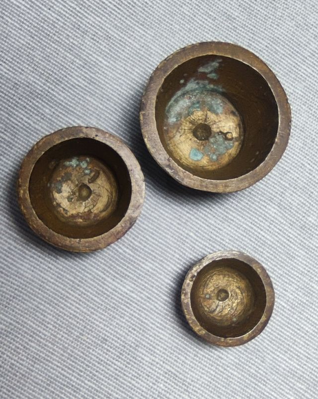 Ponderal de vasos anidados