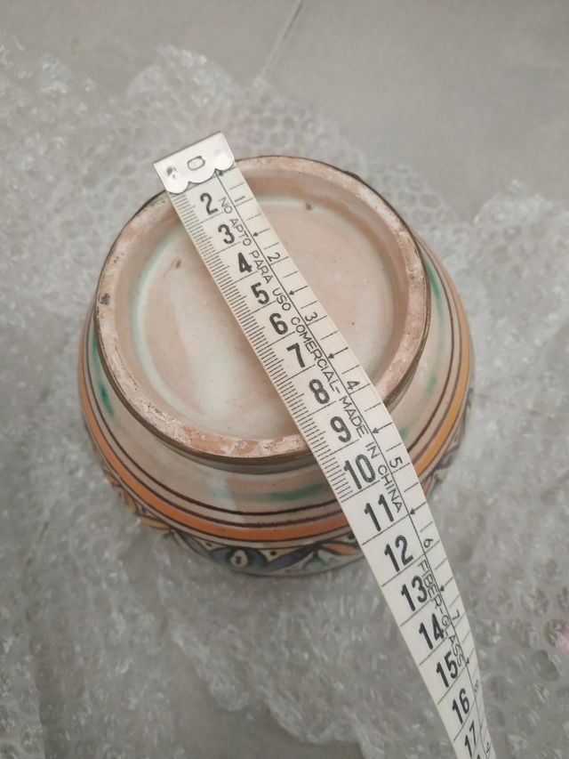 Vasija o tibor marroquí.