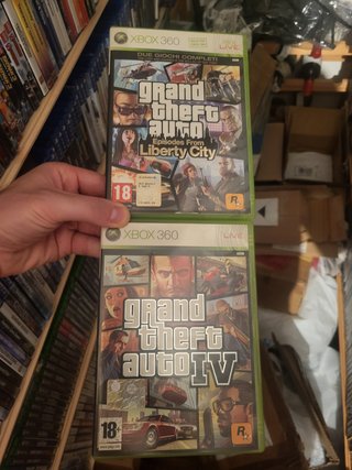 Gta 4 xbox 360+gta liberty city xbox 360
