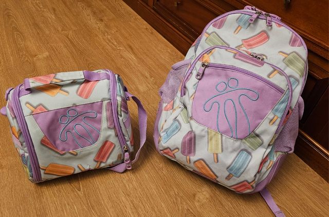 Mochila escolar TOTTO Crayoles rosa