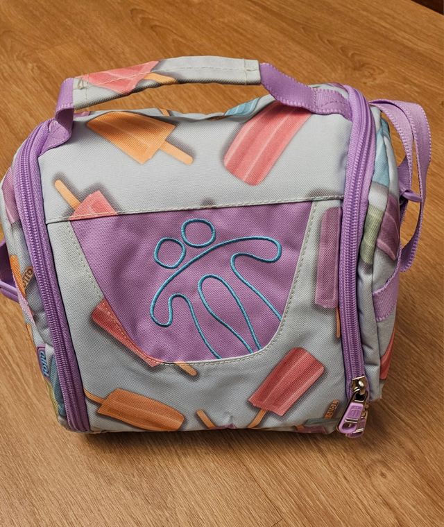 Mochila escolar TOTTO Crayoles rosa