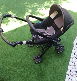 Capazo, cuco y silla de paseo