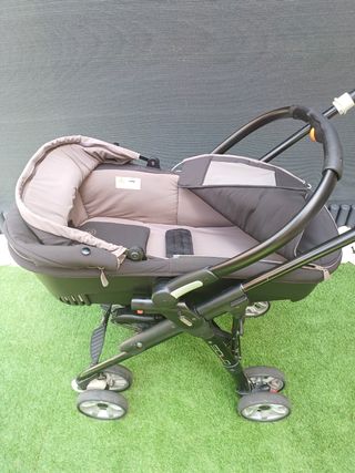 Capazo, cuco y silla de paseo