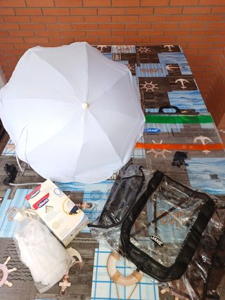 Capazo, cuco y silla de paseo