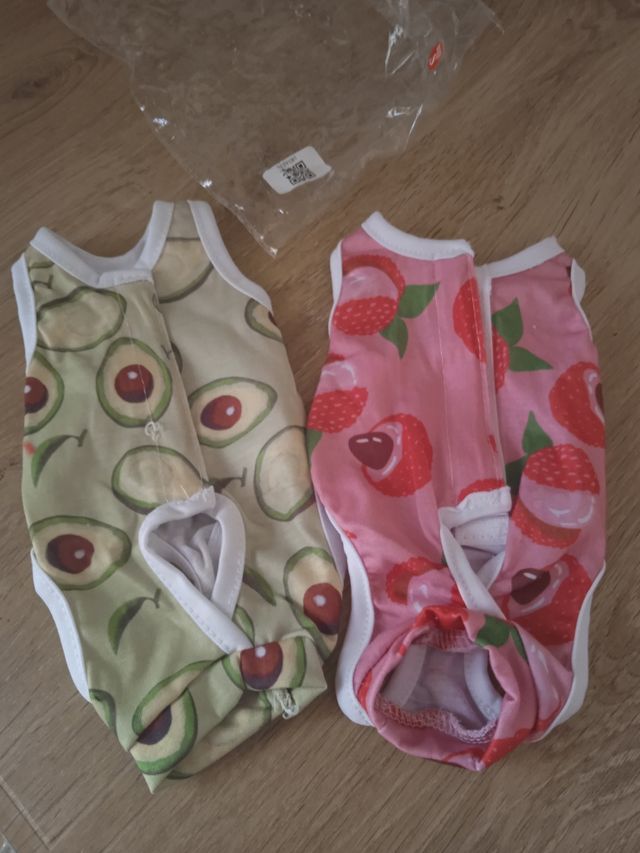 Trajes 2 mascotas pequeñas