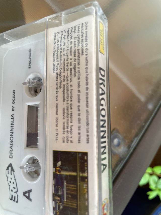 Dragon Ninja ZX Spectrum Español