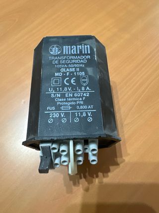 Transformador para halogenos