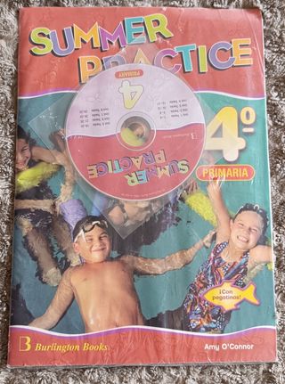 Libro verano inglés 4° Primaria