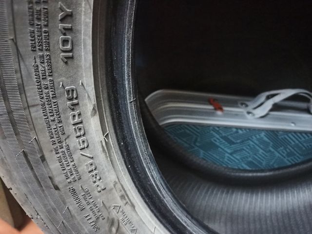 Neumático 235/55/19R goodyear todocamino