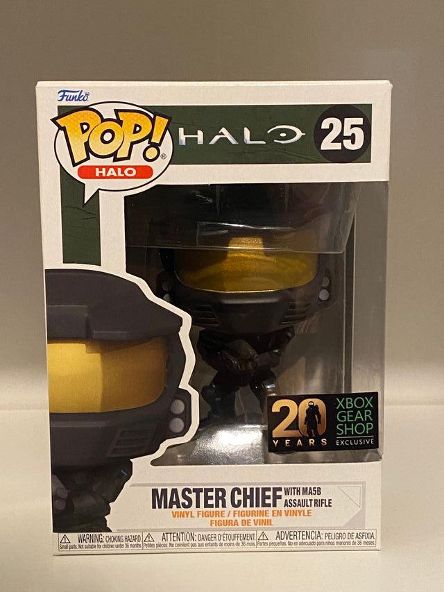Funko Pop Halo Master Chief (20 Aniversario)