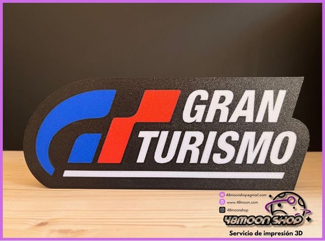 Lightbox GRAN TURISMO - Impresión 3D+Led.