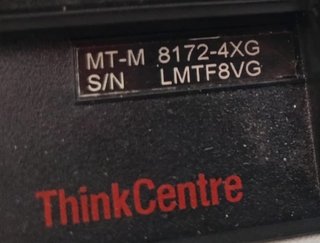 Ordenador IBM Think Centre 8172