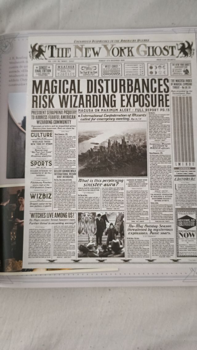 Libro Cine Mágico Wizarding World