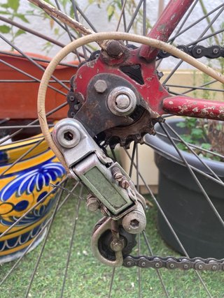 Bicicleta varillas