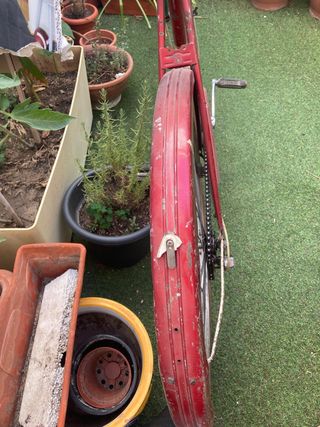 Bicicleta varillas