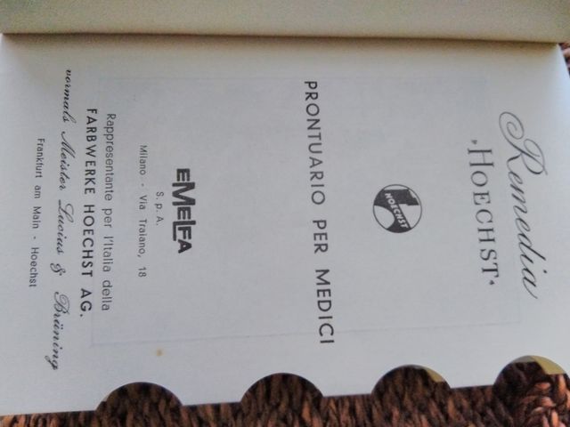 Prontuario medico vintage