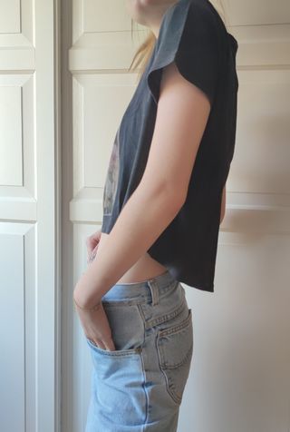 Camiseta estampada floral