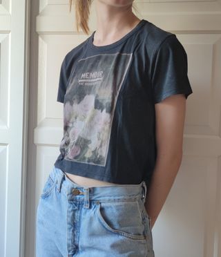 Camiseta estampada floral