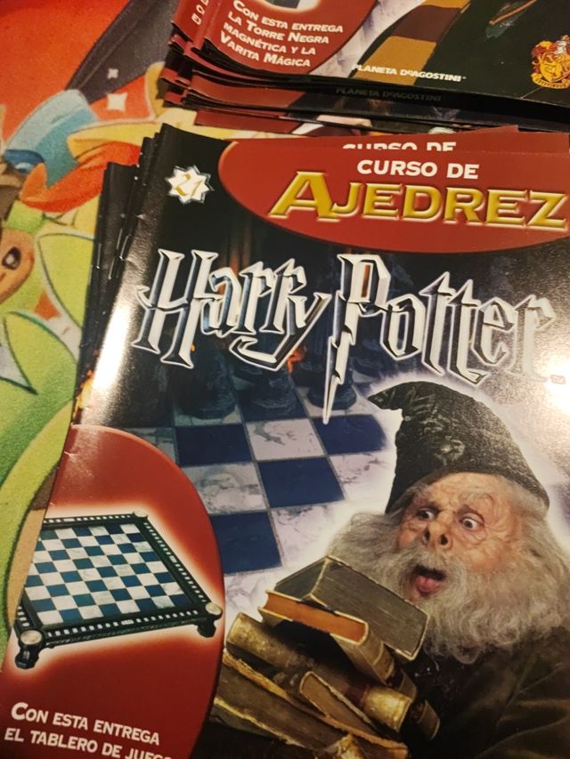 FASCÍCULOS AJEDREZ MAGICO HARRY POTTER