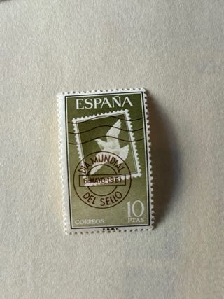 Sellos Dia Mundial del Sello 1961