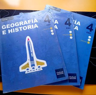LIBROS GEOGRAFÍA E HISTORIA 4ESO OXFORD EDUCACION