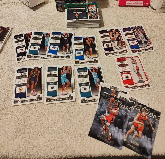 Lotto 76 Cards Nba Contenders 2023 2024