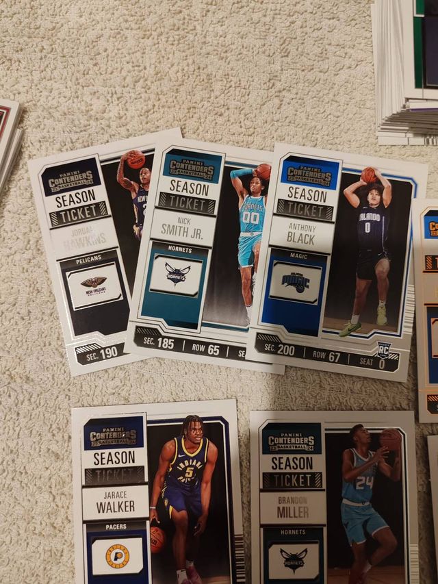 Lotto 76 Cards Nba Contenders 2023 2024