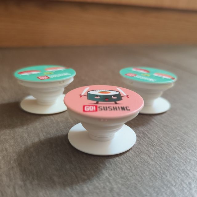 Soporte redondo para moviles