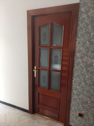 Puerta de cocina en madera