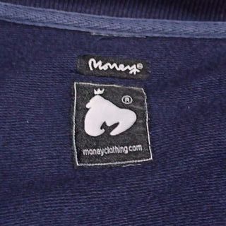 Felpa full zip MONEY tg. XL fashion vintage milano