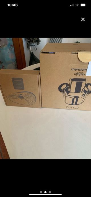 LOTE CORTAVERDURAS y CUBRECUCHILLAS THERMOMIX TM6