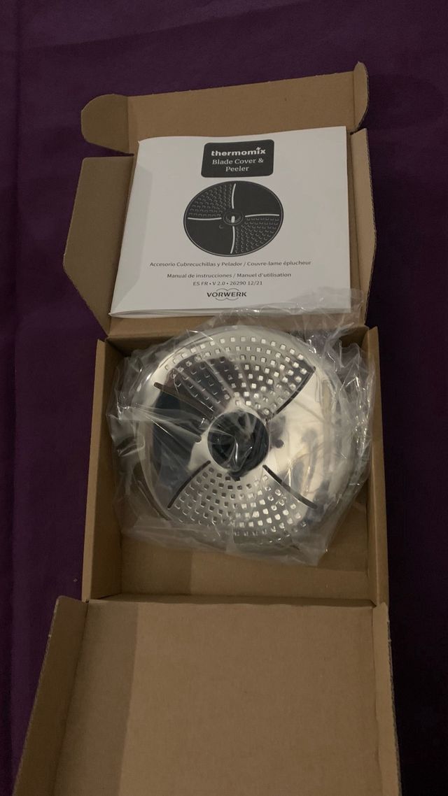 LOTE CORTAVERDURAS y CUBRECUCHILLAS THERMOMIX TM6