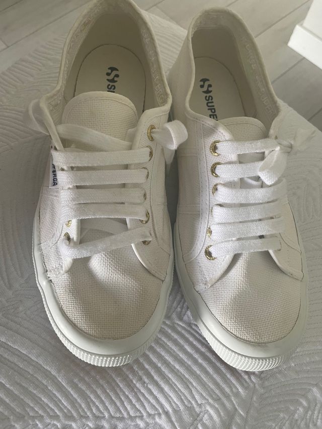 Zapatillas superga blancas