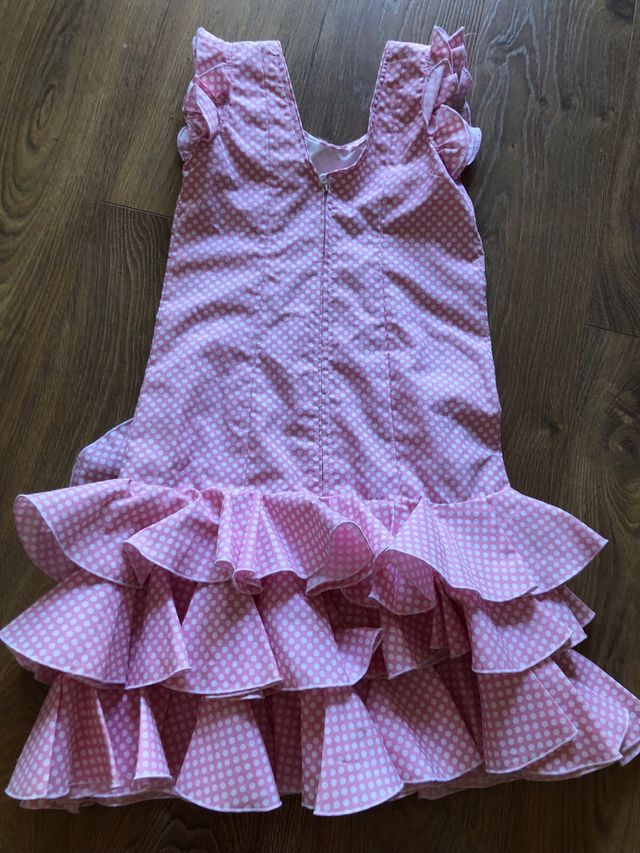 Traje de flamenca niña talla 14 como nuevo
